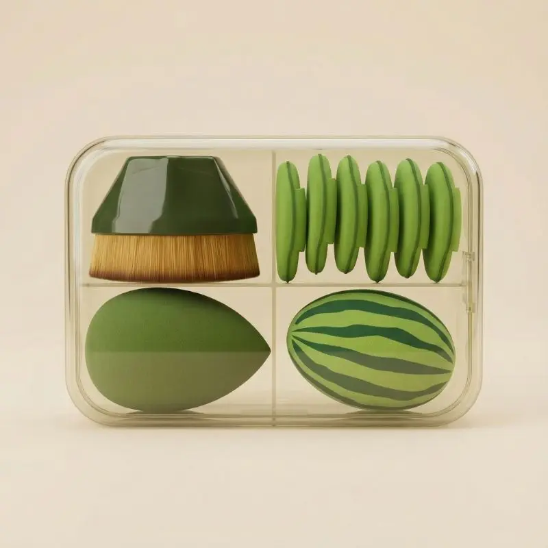 9 Piece Mixed Makeup Sponge Set 08 / 9件混合美妆蛋套装 08