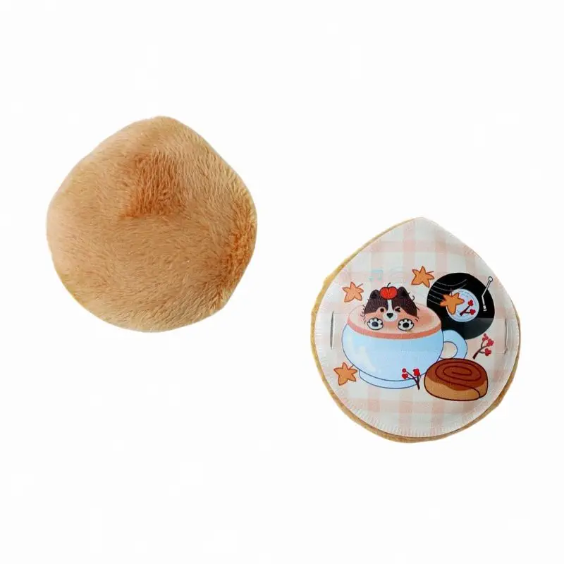 Single-Sided Long Plush Powder Puff / 单面长毛绒粉扑