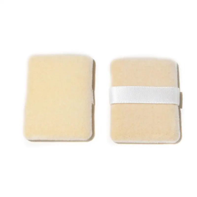 Square Double-Sided Flocking Air Cushion Powder Puff / 方形双面植绒气垫粉扑